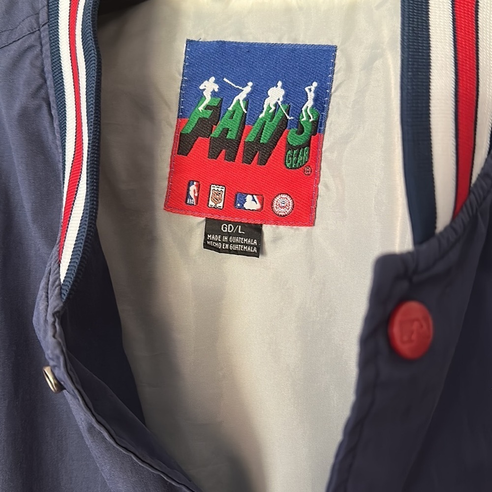 Cleveland Indians (Guardians) vintage windbreaker jacket - size L - Picture 4 of 5